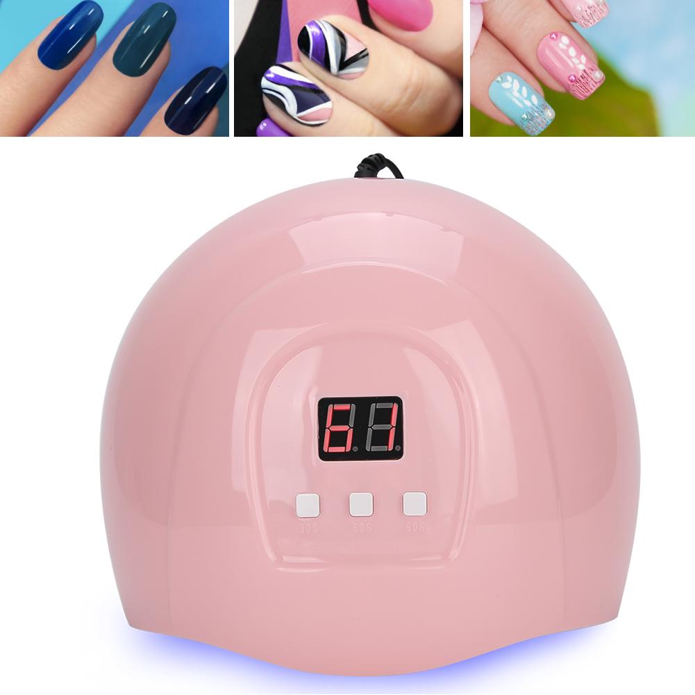 54W Nail Gel Curing Light 18 LED Light Chips Smart Sensor Nail Polish Drying Light