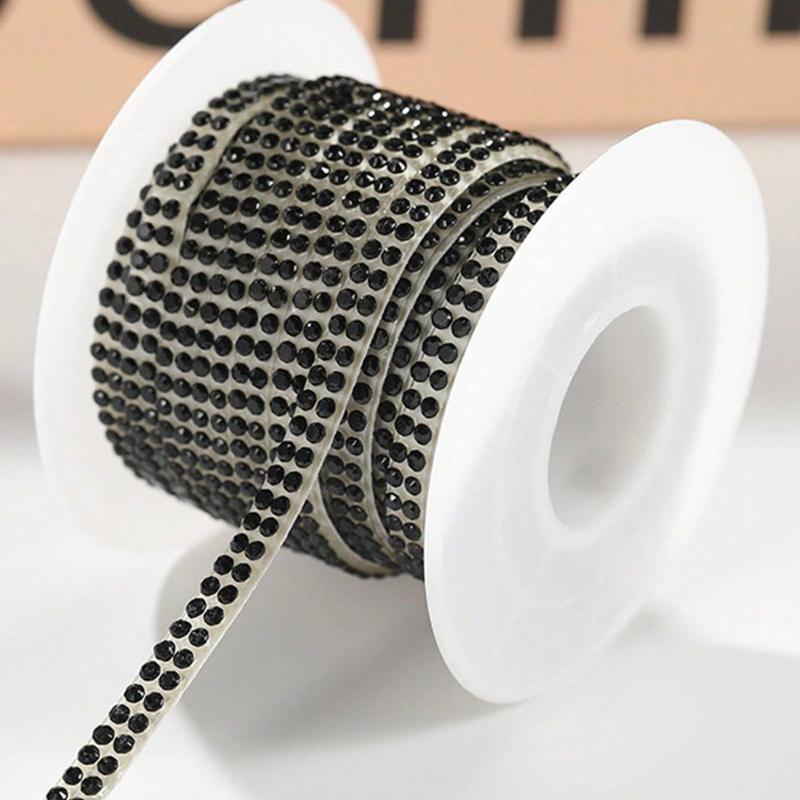 5-Meter/Roll DIY Rhinestone Strip for Car Crystal Diamond Decoration Car Diamond Decoration Self-Adhesive Diamond Crafts DIY Rhinestone Strips