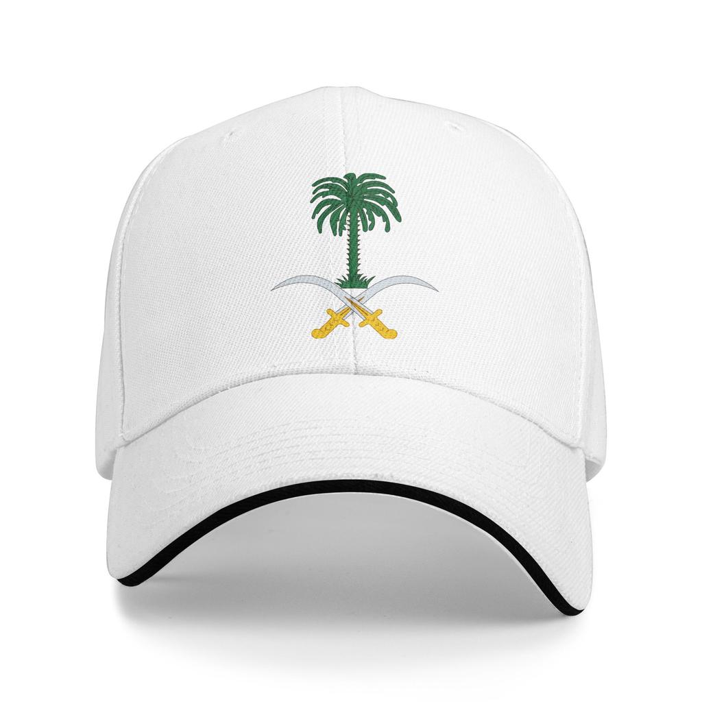 Custom Emblem of Saudi Arabia Baseball Cap Women Unisex Breathable Dad Hat Outdoor