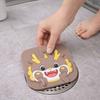 Silicone Sewer Floor Drain Cover Anti Odor Anti-insect Floor Drain Pad Anti-blocking Cartoon Shower Drain Cover