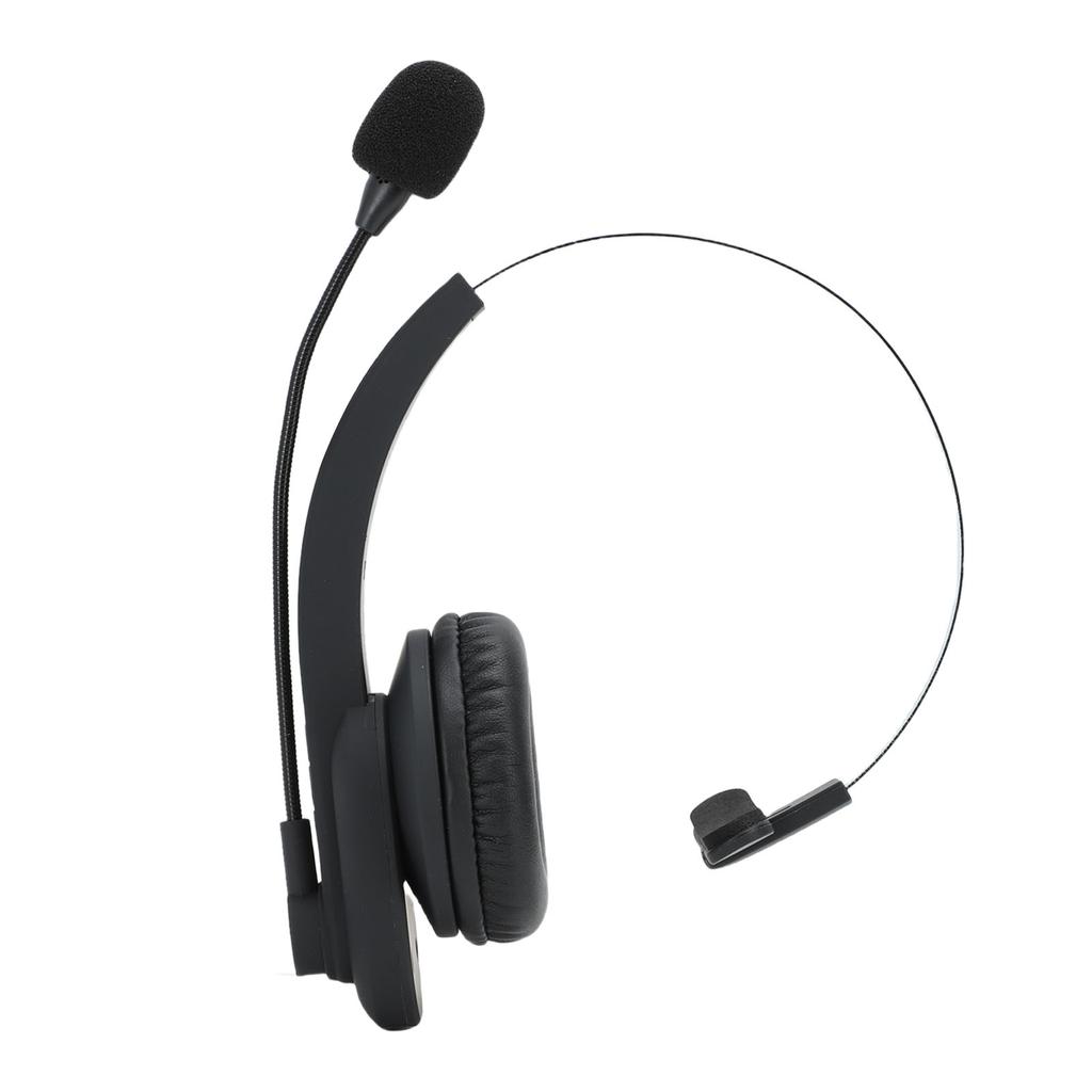 Trucker Headset mit USB-Dongle Mikrofon mit Geräuschunterdrückung Einzelohr-Wireless-Headset für PC Telefon