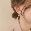 Elegant Golden Triangle Stud Earrings with Sparkling Rhinestones - Versatile Daily Wear & Party Jewelry