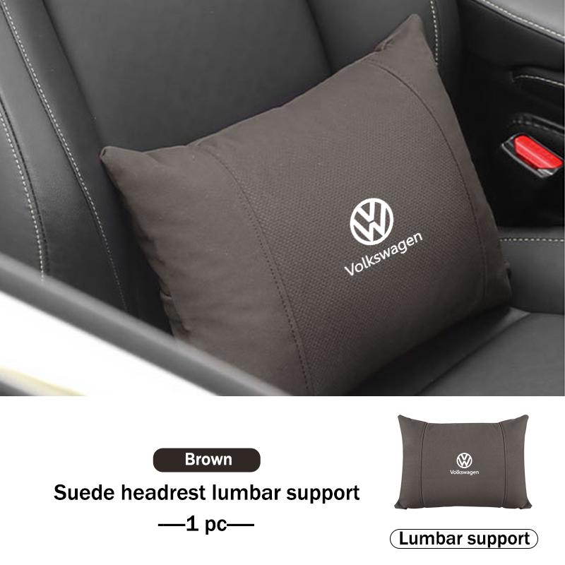 For Volkswagen VW Car Seat Headrest Durable Comfort EE32 Neck Support Non Slip Pillow Scirocco Passat Polo B5 B6 B7 CC Tiguan Sharan