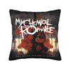 Mcr Band  Punk Rock Square Pillow Case My Chemical Romance  Cushion Cover Fashion Zippered Decor Pillowcover for Sofa 45*45cm