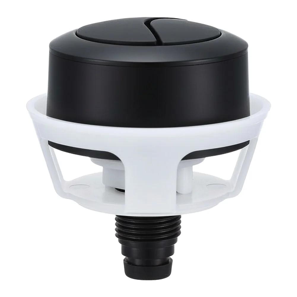 1PC Toilet Flush Button Wire Controlled Drain Valve Button Allows For Accurate Flushing, Top Side Press Bathroom Accessories