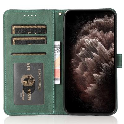 Para Capa iPhone 16 Plus Cor Splicing Fecho Magnético Capa de Couro para Telefone