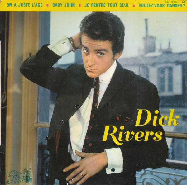 

7inch Record DICK RIVERS Were Just the Right Age Baby Joh 45EG616 Path 1962 France Rock Used
