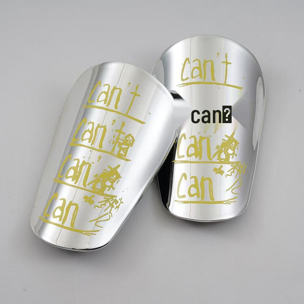 Electroplated Football Shin Guards with Plug-In Board for Protection