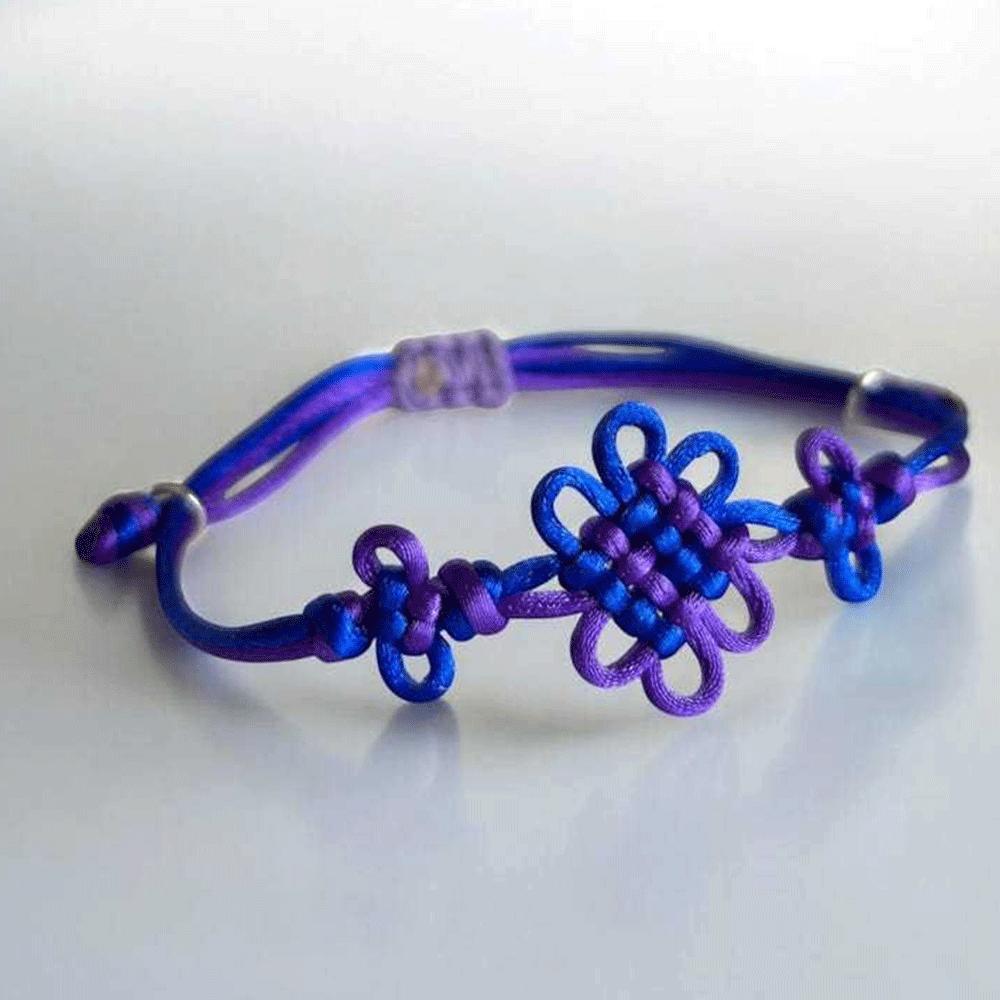 KPop Demon Hunters Rumi Cosplay Accessories Chinese Knot Braided Bracelet HUNTR/X Idol Mira Zoey Friendship Bracelet Fans Gift