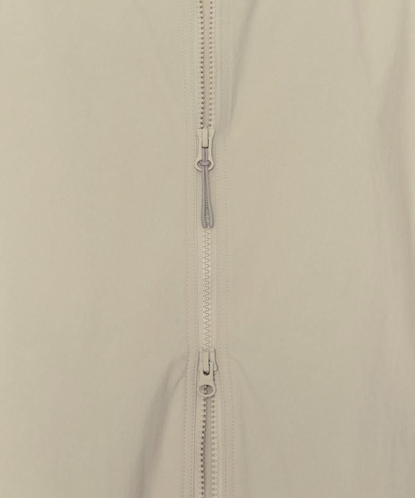 Musinsa Standard Oversized High-Neck Windbreaker Jacket [Light Beige]