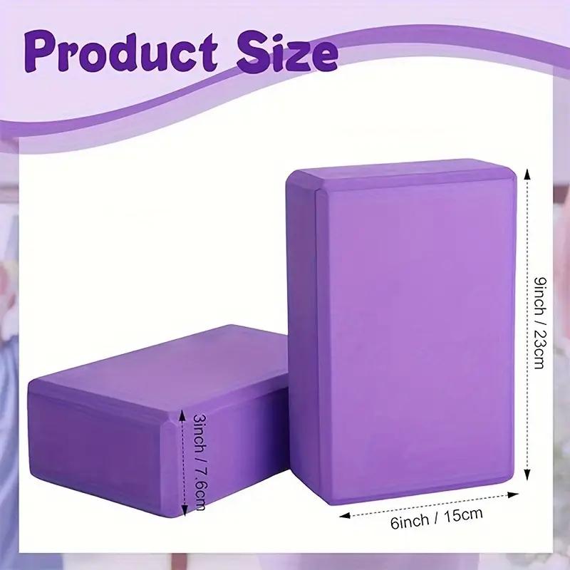 [Odolná podložka na jógu z EVA pěny] Lehká odolná podložka na jógu z EVA pěny | Perfektní pomůcka pro intenzivní protahování a podporu držení těla, Skvělá pro milovníky jógy