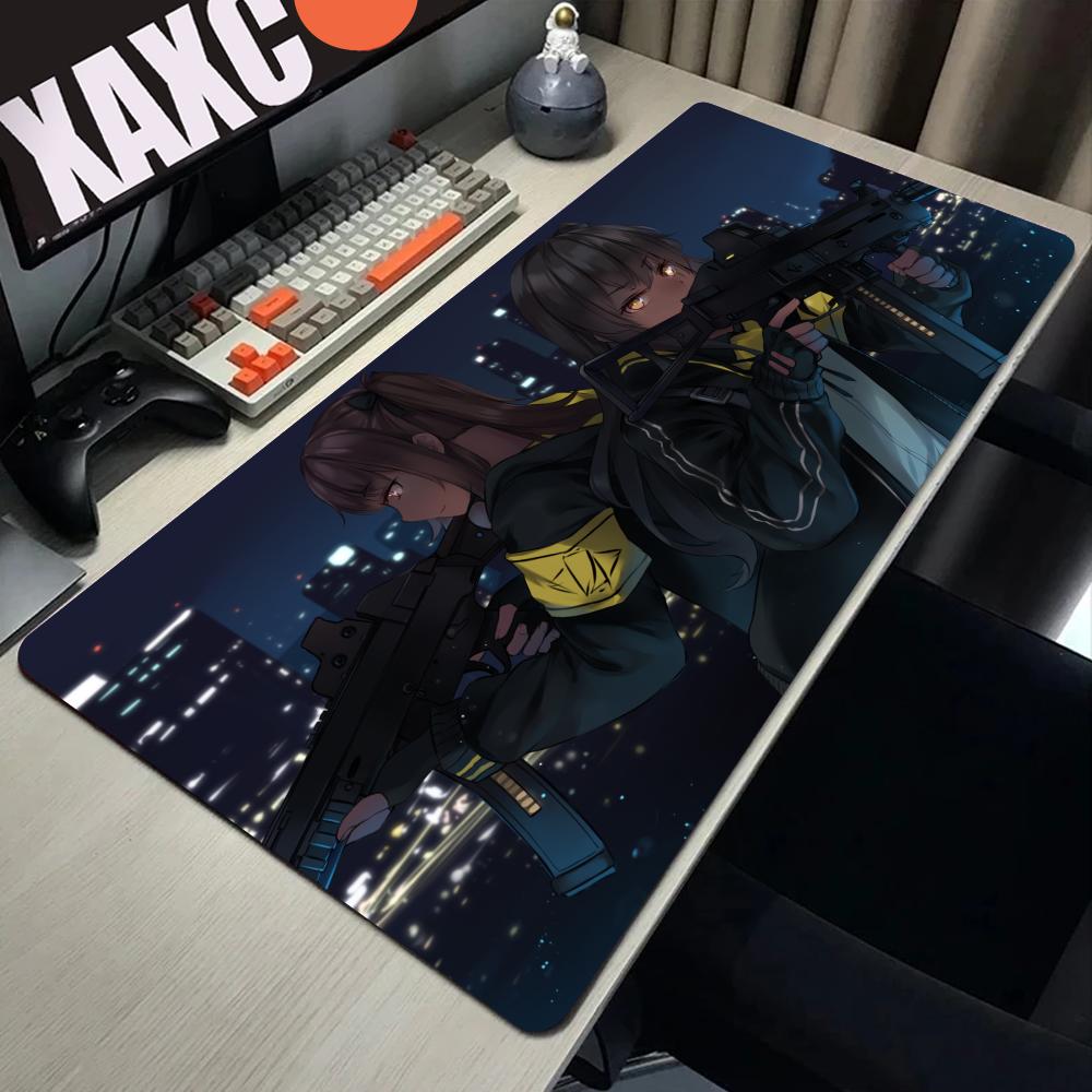 Ump GGirls Frontline Mousepad Large Gaming Mouse Pad LockEdge Thickened Computer Keyboard Table Desk Mat