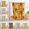 Halloween Blanket Cartoon Print Pumpkin Lantern Flannel Blanket Blanket European American Blanket