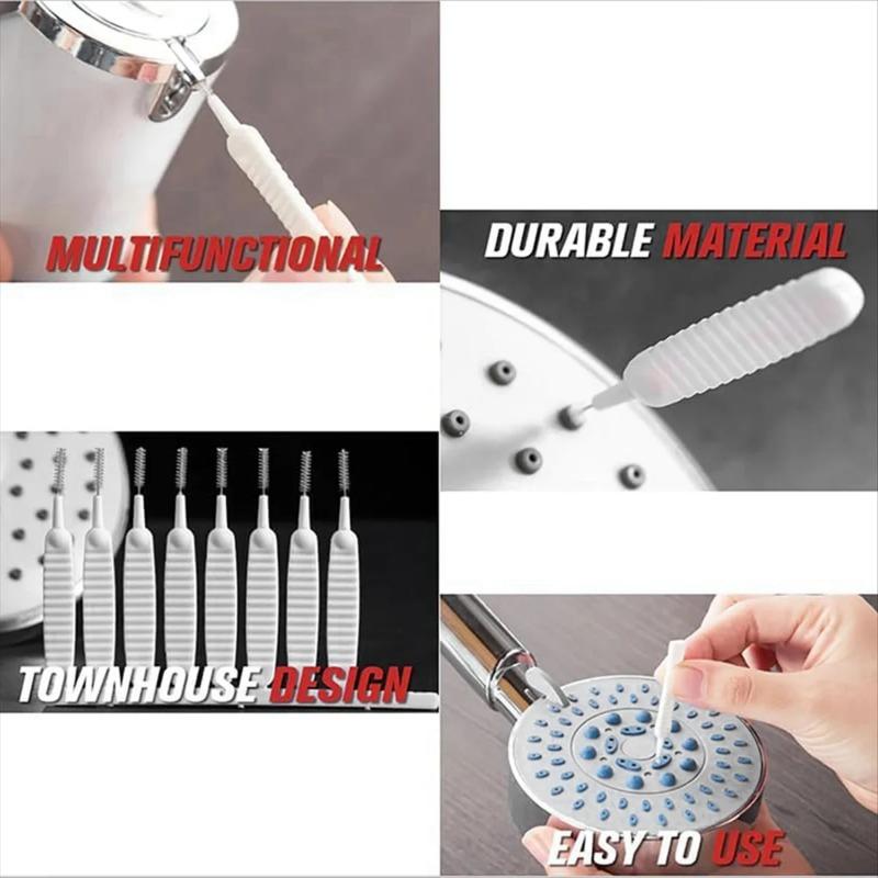 100PCS Shower Head Cleaning Brush Anti-clogging Small Brush Mobile Phone Hole Cleaning Tools Keyboard Gap Washing Accessorie