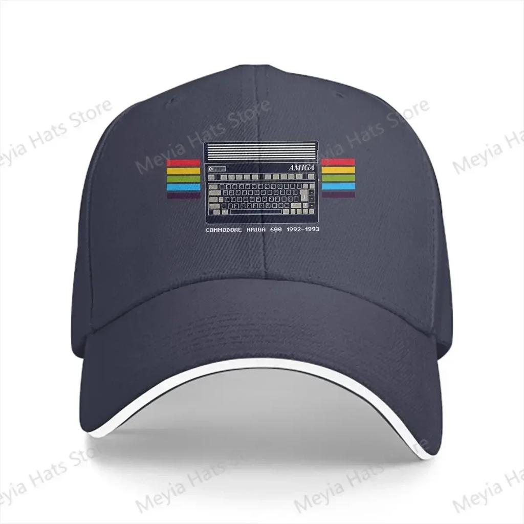 Commodore Amiga Commodore Amiga Multicolor Hat Peaked Womens Cap Personalized Visor Protection Hats