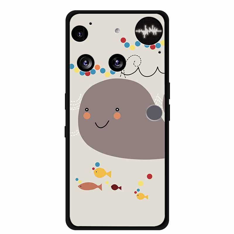 Flowers Case For Nothing Phone 3 Phone3 Soft Silicone Phone Cover Funda Black TPU Protective Bumper Coque for Nothing Phone (3)