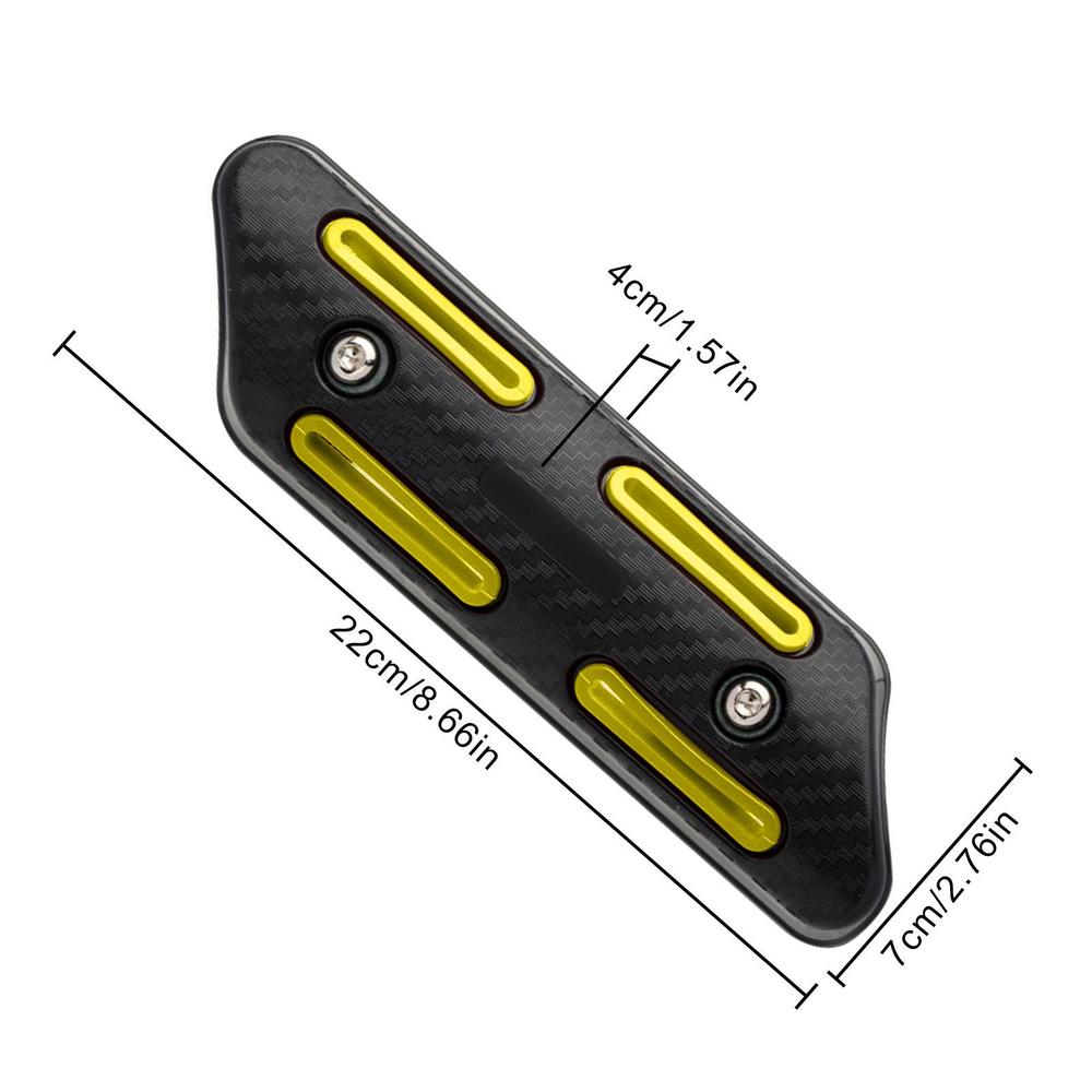 Uniwersalna Osłona Termiczna Rury Wydechowej Motocykla Ochraniacz Tłumika Akcesoria Motocyklowe Dla Większości Motocykli