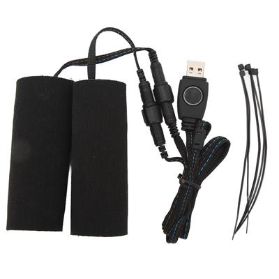 Heating Handle Cover USB 5V 3 Speed Temperature Adjustment Handlebar Cover for Motorcycle Electric Bicycle Scooter