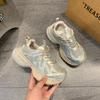 Dad Shoes Women's 2026 Spring and Autumn New Versatile Mesh Height Increasing Breathable Running Sports and Leisure Shoes