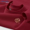 Jeanswest Men's Crew Neck Sweatshirt with Lotus Graphic