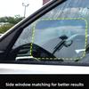 2 Pcs Car Rainproof Film Car Rearview Mirror Protective Rain Proof Anti Fog Waterproof Film Membrane Car Sticker Accessories