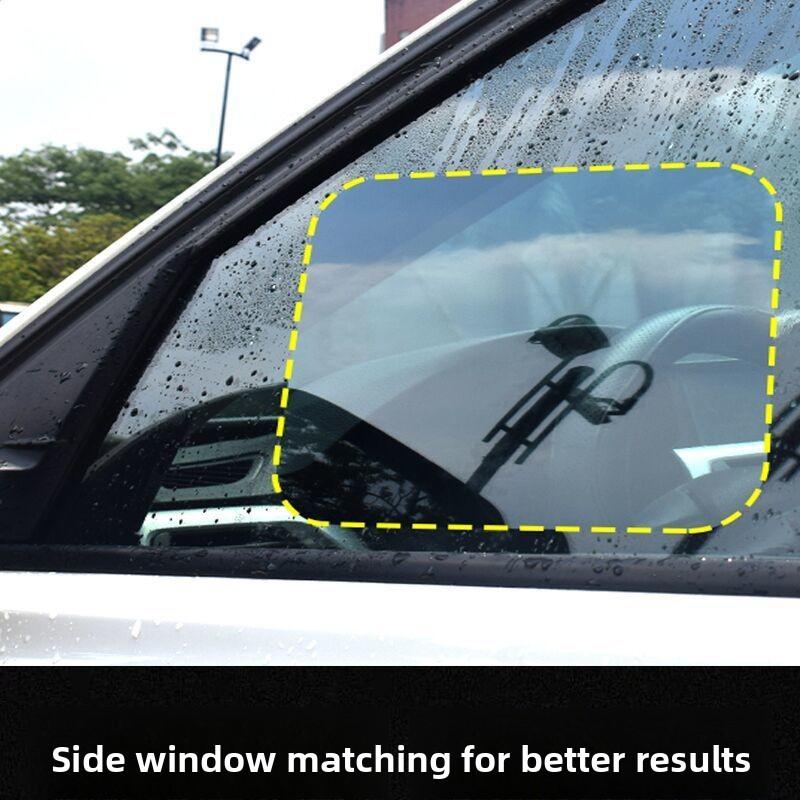 2 Pcs Car Rainproof Film Car Rearview Mirror Protective Rain Proof Anti Fog Waterproof Film Membrane Car Sticker Accessories