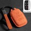 Zamszowe etui na kluczyk samochodowy do Land Rover Range Rover Sport Evoque Freelander 2 Velar Discovery 4 Do Jaguar Xe Xj Xf Brelok do kluczy samochodowych