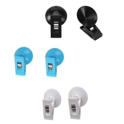 Pack Of 4 Car Suction Cup Clips With Strong ABS Materials For Holding Tickets Cards And Glasses In Vehicle Or Office
