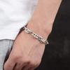 Retro Heavy Du S925 Silver Pig Nose Bracelet ex OT Bule Women's Sle Faionable Cross-Border Hand Jewelry