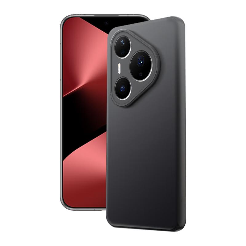 | Anti-FingerprintCase for Huawei Pura80Pro/+ Phone, HUAWEI P80Pro/+ Protective Cover, Full Lens Protection, Frosted Shockproof Soft, Simple Style