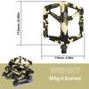 BUCKLOS Anti-slip Bicycle Pedal DU Bearing Mountain Road Bike Pedals Ultralight Nylon MTB Cycling Flat Pedal Bike Accessories