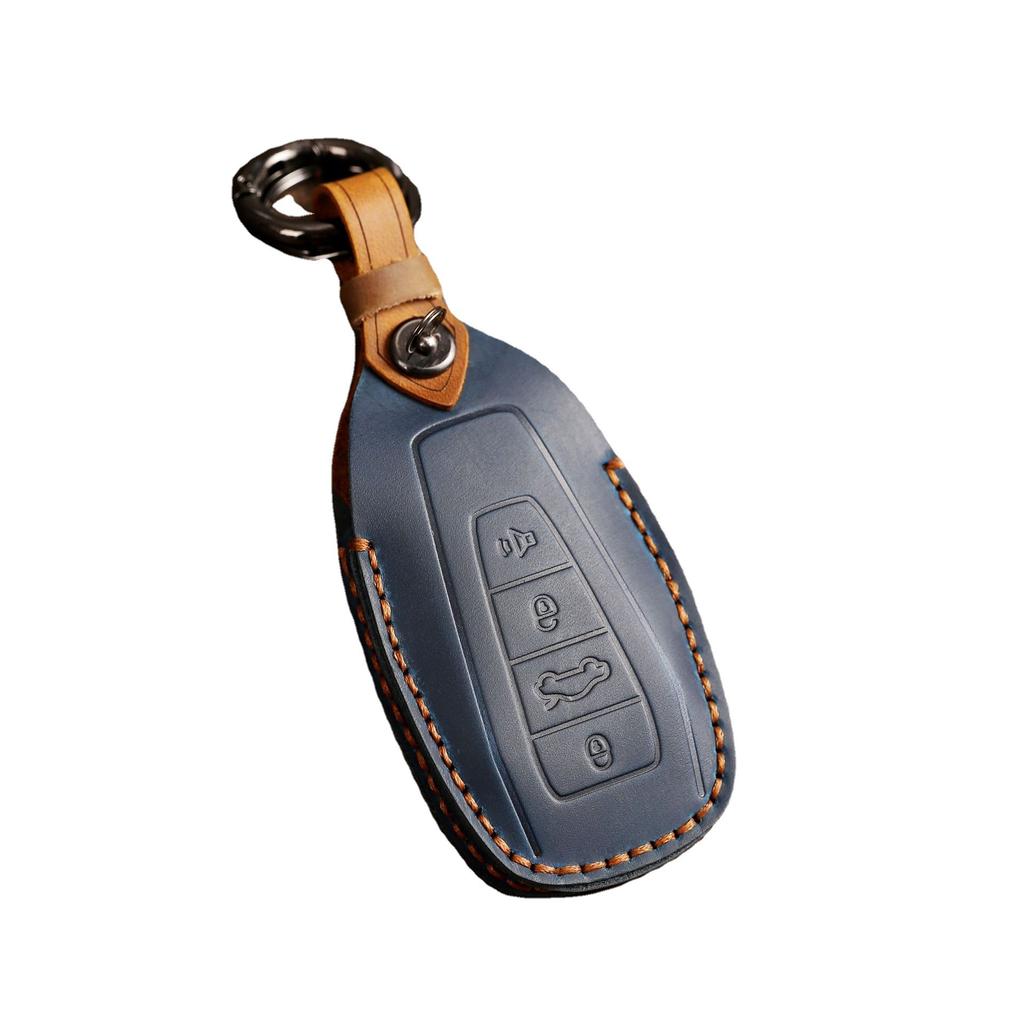 Applicable to Geely key case Binrui Colorful Xingrui Emgrand GS Vision leather car key case purely handmade