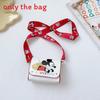 Shoulder Mini Kids Crossbody Bag With Mouse Donald Duck Print Design