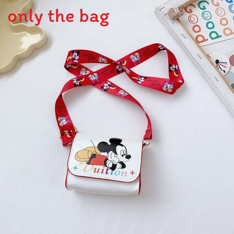Mini Shoulder Kids Crossbody Bag With Mouse Donald Duck Print Design
