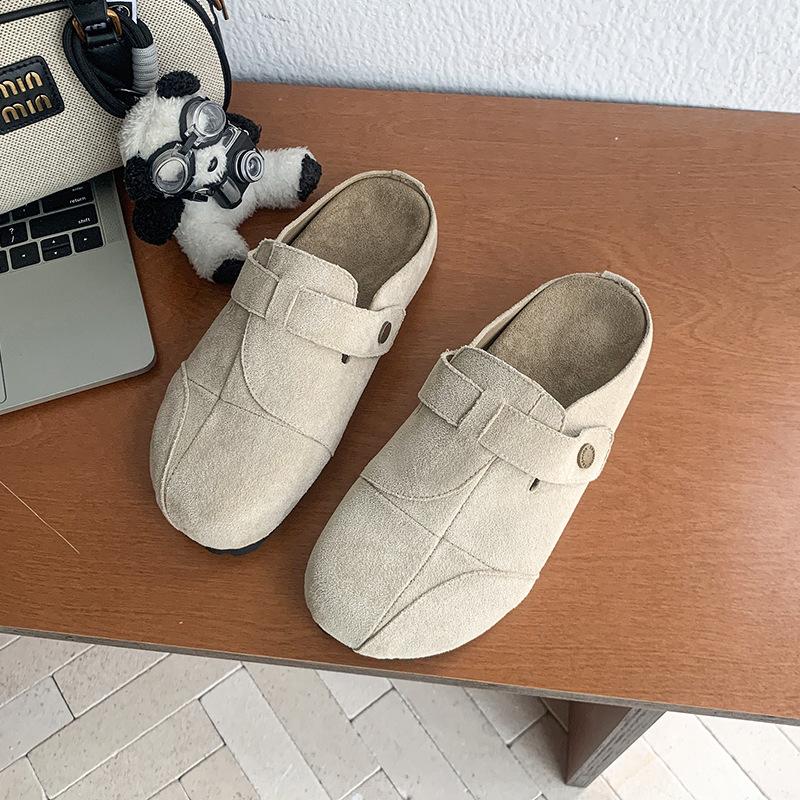 Limited Time Deal! Stylish & Comfort - Oriented! Women's Suede  - Style Mules A Must - Have for Casual Chic