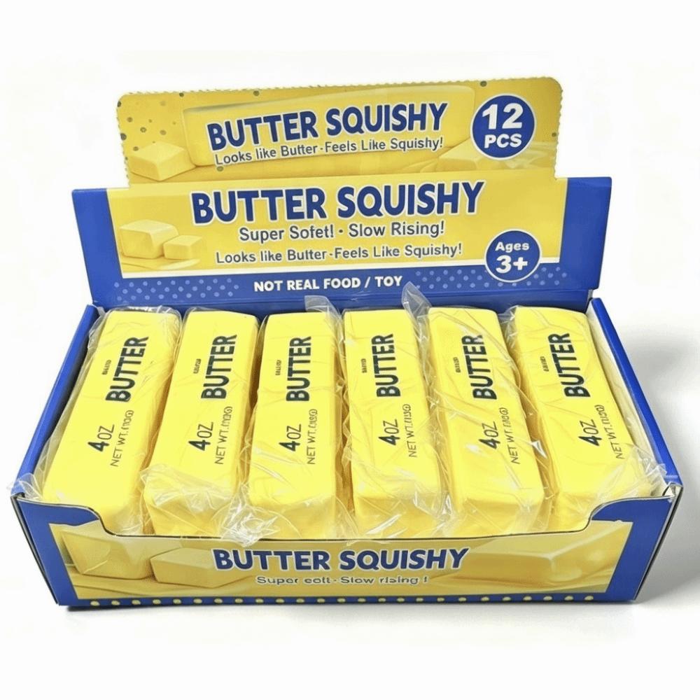 Soft Feel Butter Stick Squishy Toy Slow Rising Butter Stick Squeezing Toy Halloween Edition