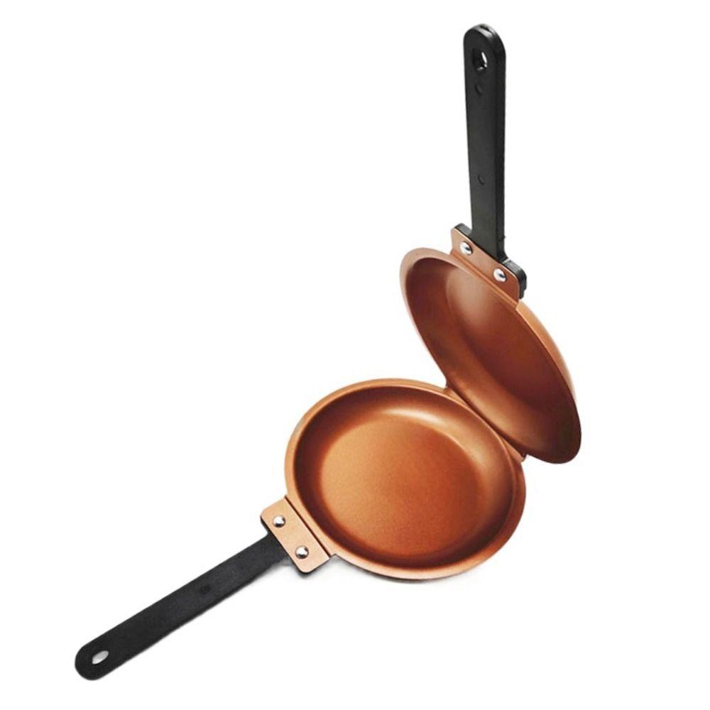 Non-stick Flip Frying Pan with Long Handle Muffin Pan Kitchen Utensils Pancake Maker  Breakfast