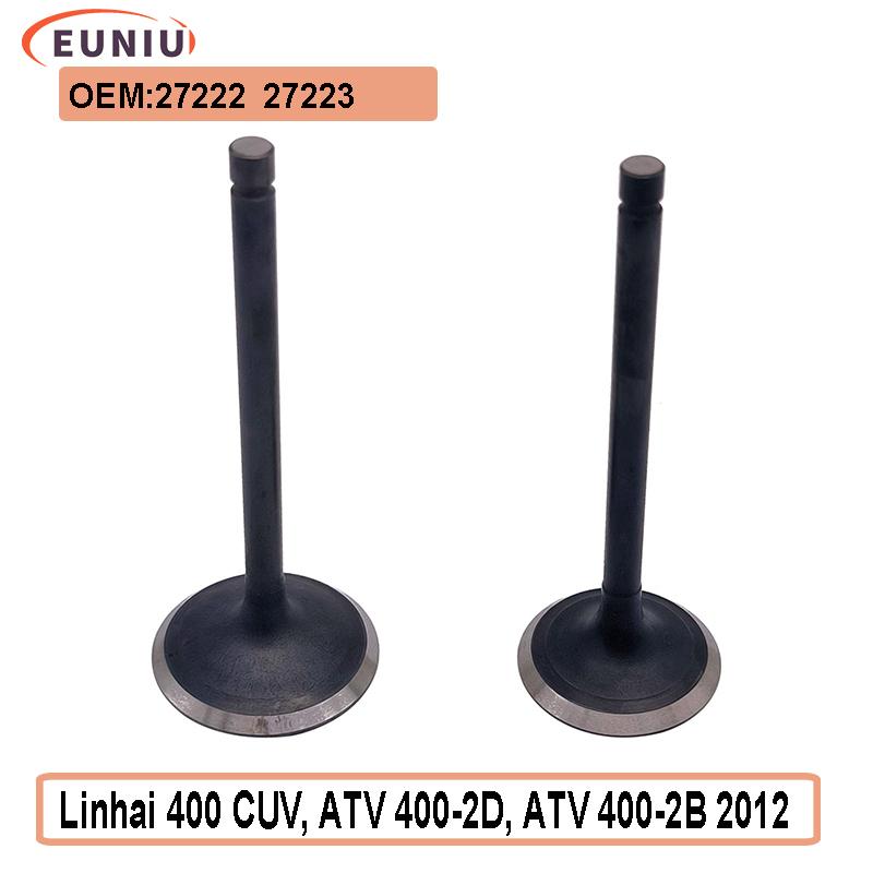 Впускной клапан и выпускной клапан для двигателя Linhai 400 Часть 27223 27222