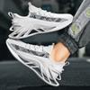 TUINANLE Men Shoes Comfortable Casual Sneakers Fashionable Platform Breathable Couple Running Shoes Black Walking Sneakers