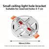 Ceiling Mount Bracket For Home Security Camera Ceiling Mounting Base Stand With Easy Installation And Durability Design