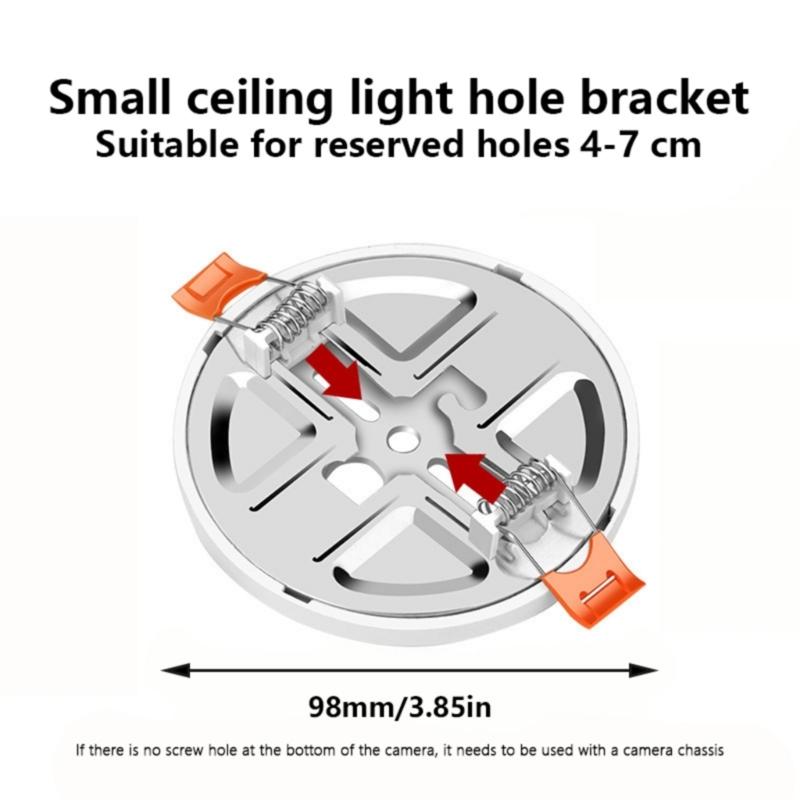 Ceiling Mount Bracket For Home Security Camera Ceiling Mounting Base Stand With Easy Installation And Durability Design