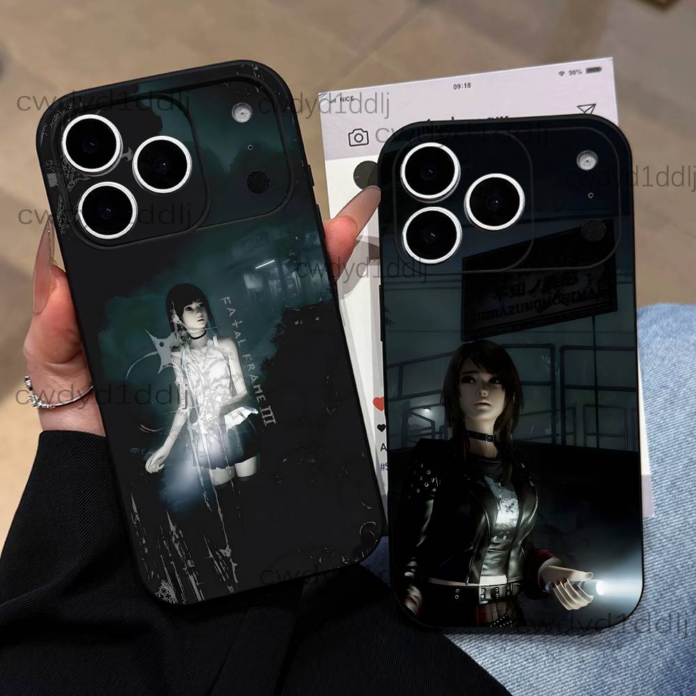 F-Fatal Frame 2 Remake Phone Case For iPhone 17,16,15,11,12,14,13 Pro Max Mini XS,XR,7 Plus 16E Air Soft Covers Fundas