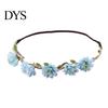 Nature Inspired Hair Accessory Flower Headband, Crown, Headpiece, Boho Floral Wreath Headband Artificial for Travel Wedding Birthday Festival