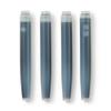 MUJI Polycarbonate Fountain Pen Cartridge Black 4 Pieces 44596906 58×7.5mm