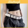 Fashionable Retro Starry Double Hole Buckle Women's Casual Waist Belt Collection