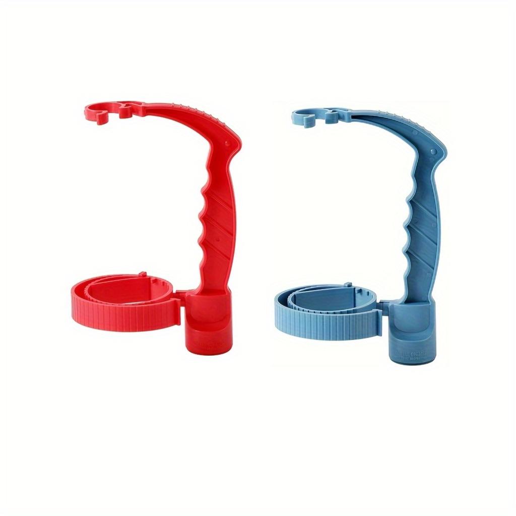 2pcs Adjustable Drink Pouring Cup Handle with Built In Bottle Opener , Ergonomic Grip, Prevents Spills, Fits Standard Beverage Bottles