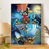 Disney diamond painting full of diamonds 5D pirate duck family diamond art home decoration creative handicrafts