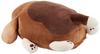 Livheart Marshmallow Animal Bolster Vicky the Beagle Fluffy and Cushion, (Total Length Approx. 27cm), Squishy, 48928-37