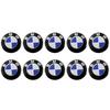 For BMW M 50 PCS 14mm Car badge Emblem car Key Sticker decoration Sticker For Bmw e46 e90 e60 e39 f30 e36 f10 f20 e87 e92 e30 e3