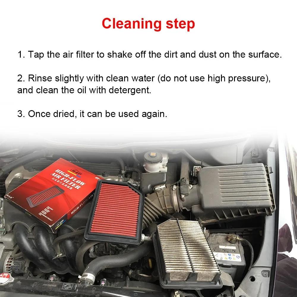 Högflödesluftintagsfilter för Lancia Thema Subaru Exiga Forester Impreza Legacy Liberty Outback Tribeca WRX Sportluftfilter